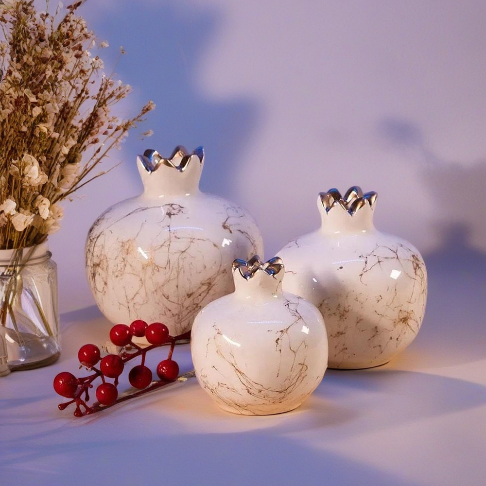 Decorandmore 3lü Dekoratif Nar