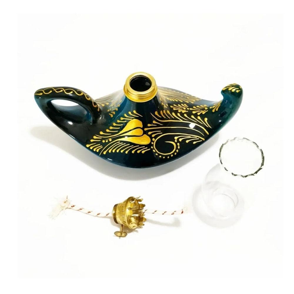 Ege Alladdin Gaz Lambası Altın Yaldızlı Renk Özel Seri