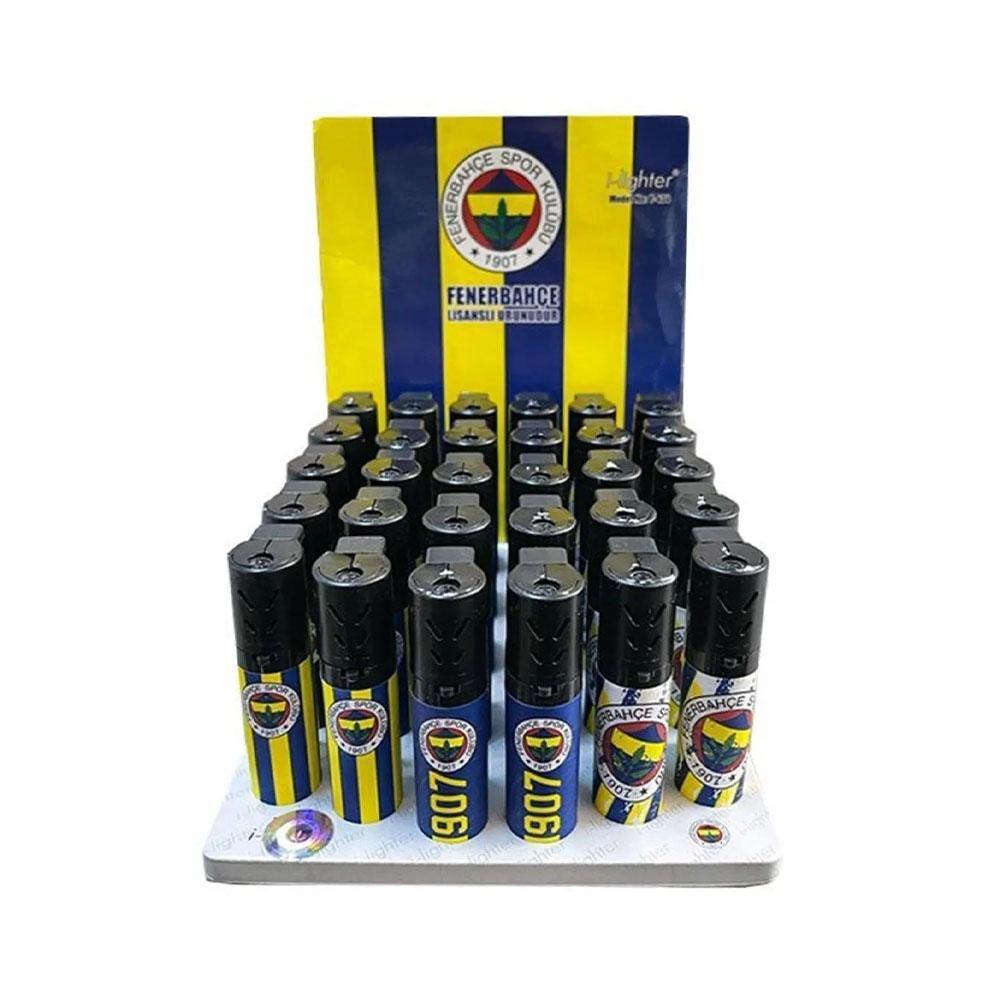 I - Lighter Turbo Fenerbahçe Baskılı Lisanslı Çakmak 30 Adet